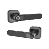 ЭЛЕКТРОННЫЙ ЗАМОК-РУЧКА KAADAS LH01 С ОТПЕЧАТКОМ ПАЛЬЦА, ЧЕРНЫЙ