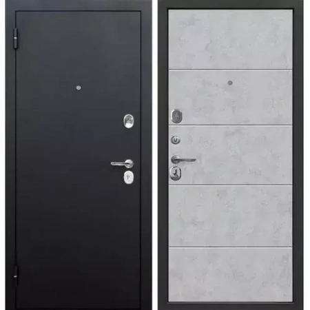 ГАРДА 7,5СМ БУКЛЕ ЧЁРНЫЙ БЕТОН СНЕЖНЫЙ 